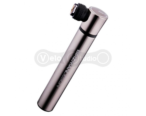 Мінінасос велосипедний Birzman Mini Apogee / 120psi сірий