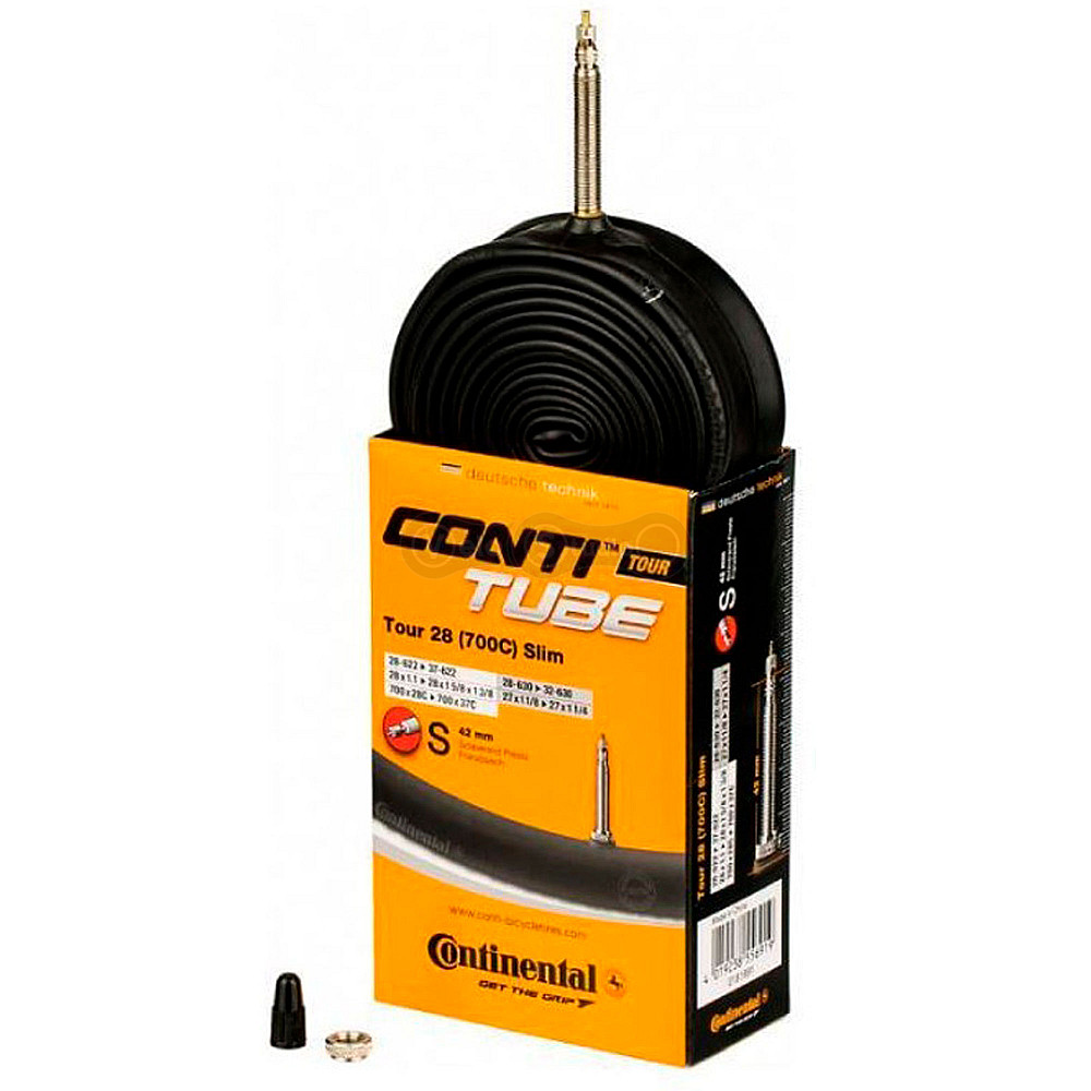 Вело камера Continental Tour Tube Slim 700 x 28C - 37C, S42 RE