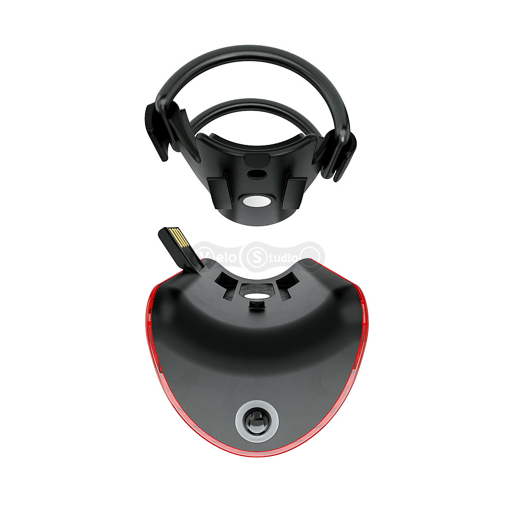 Мигалка задня Knog Mid Cobber Rear 170 Lumens