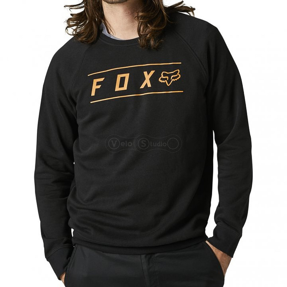 Толстовка FOX Pinnacle Crew Fleece Black розмір L