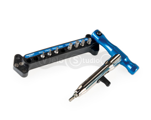 Ключ Park Tool QTH-1 с набором бит 2,5/3/4/5/6mm, Т25, PH2