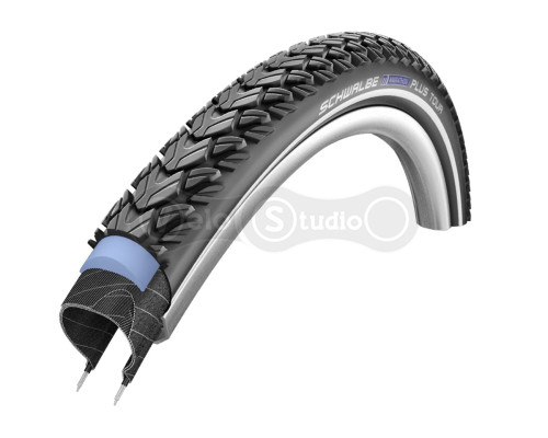 Покрышка 28x1.75 (47-622) Schwalbe MARATHON PLUS TOUR B/B+RT