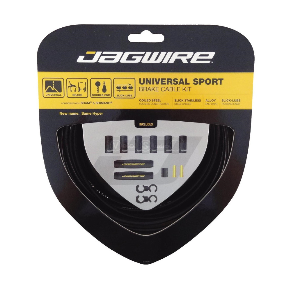 Комплект для тормоза JAGWIRE Hyper UCK400 две стороны, чёрный
