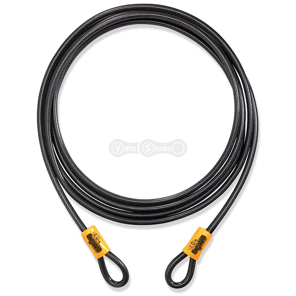 Трос Onguard AKITA Wire 460см х 10мм на петлях з вініловим покриттям, сталевий