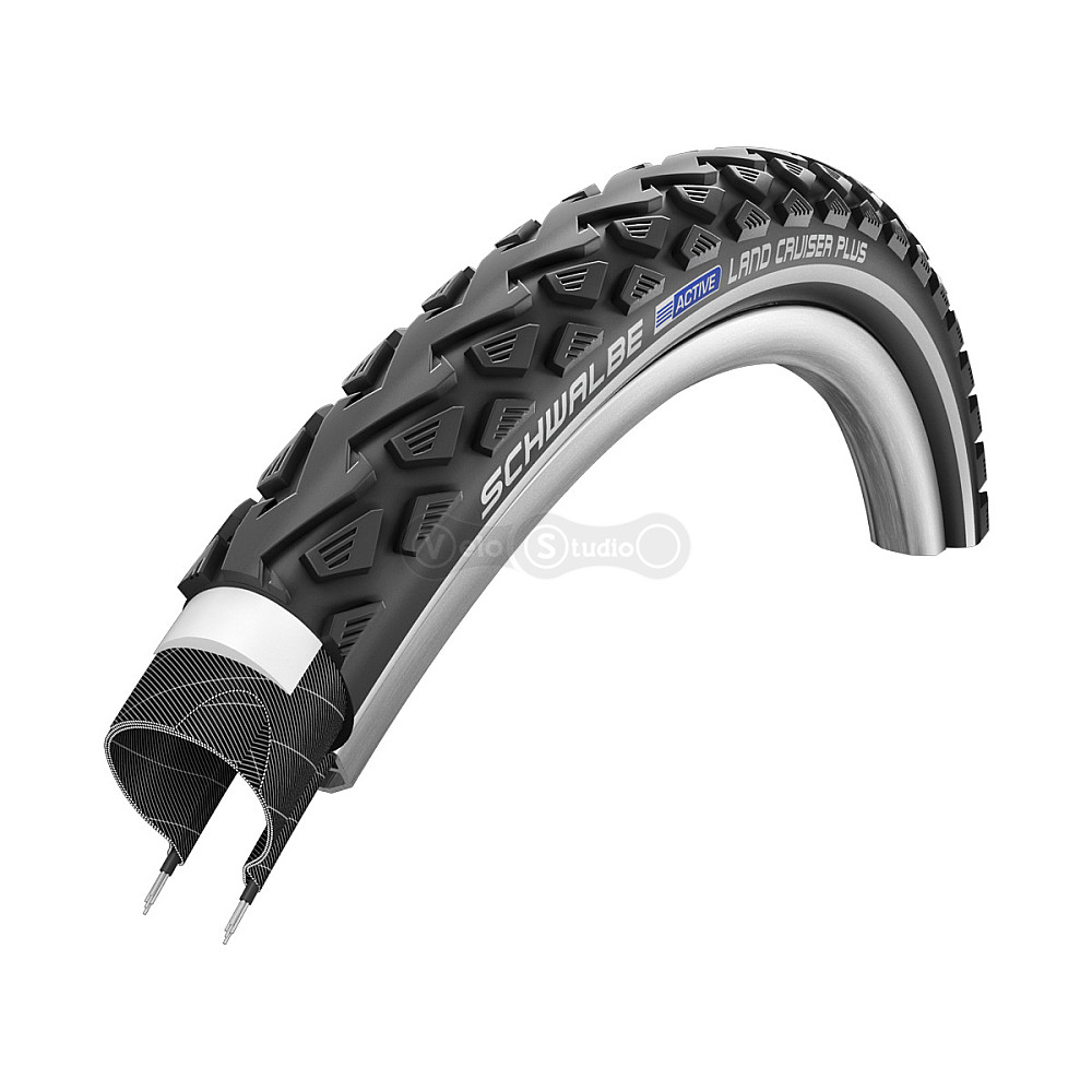 Покрышка 26x2.00 (50-559) Schwalbe LAND CRUISER PLUS PunctureGuard 50-559 B/B+RT HS450 SBC