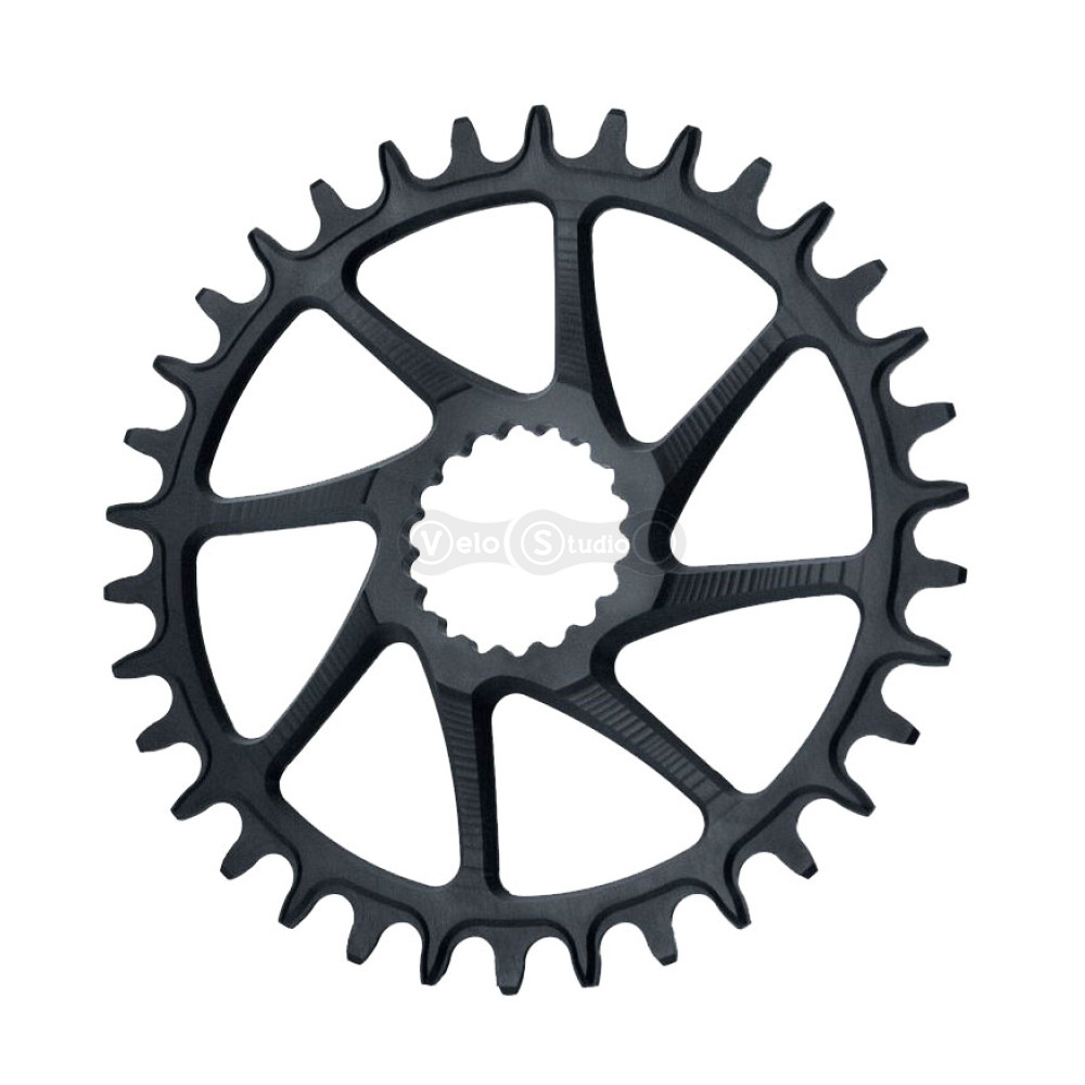 Звезда Garbaruk 1-11, direct mount, AL 7075-T6 narrow-wide, 30зуб., черная (совместима с Trail2/Trail3)