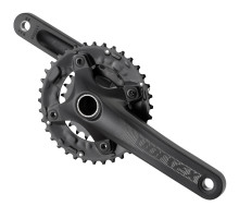 Шатуни PROWHEEL VORTEX-501-TT, (11S/10S/9S), 170mm, 36/26T black