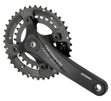 Шатуни PROWHEEL ZEPHYR-501, (10S), 175mm, 36/22T black