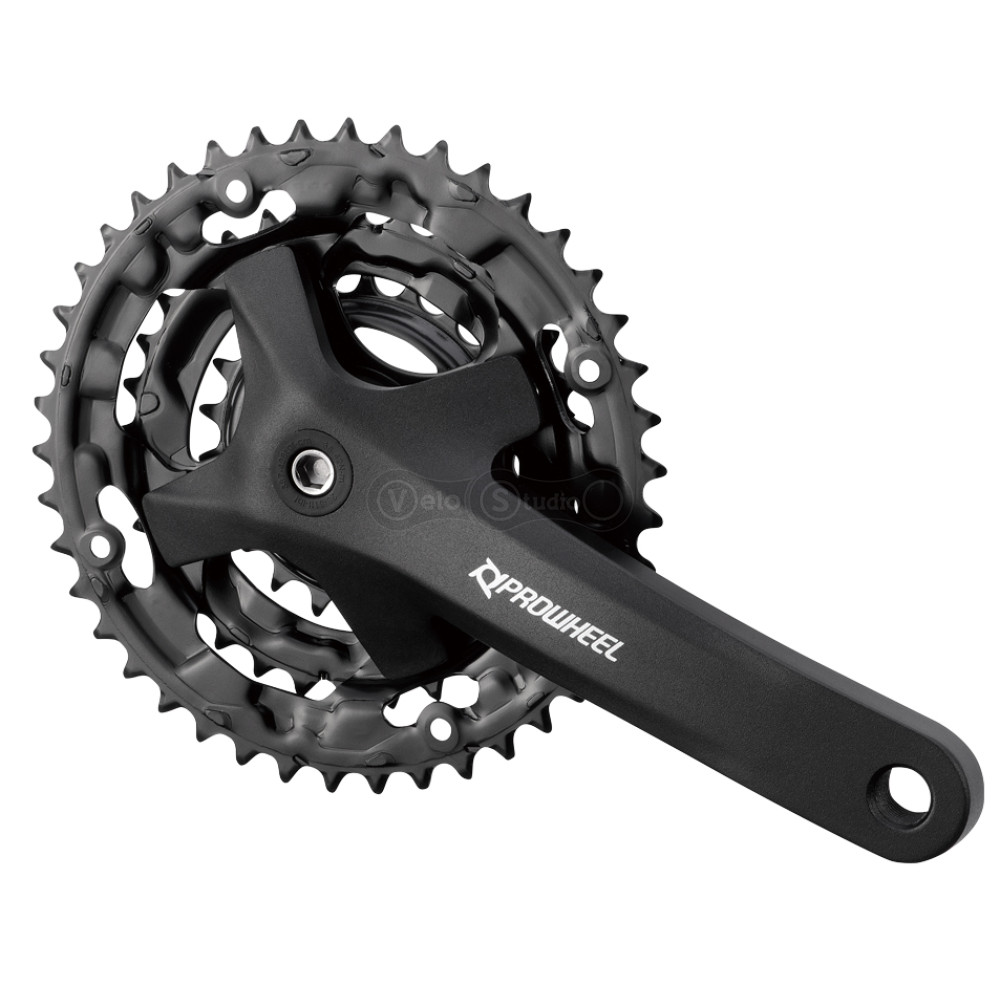 Шатуни PROWHEEL MPE-301, (9S/8S), 170mm, 42/32/22T black