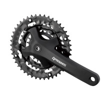 Шатуни PROWHEEL MPE-401, (9S/8S), 175mm, 44/32/22T black