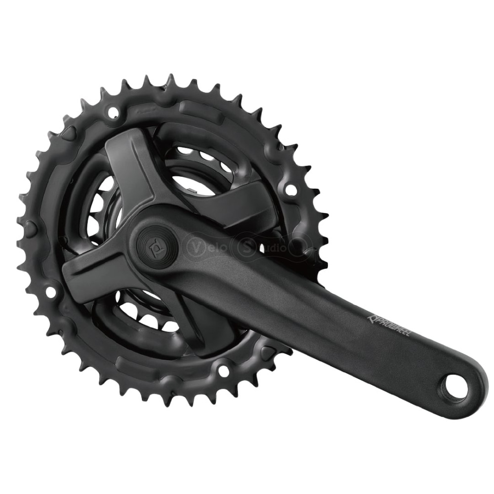 Шатуни PROWHEEL TA-CM60, (8S/7S), 170mm, 42/34/24T black
