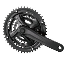 Шатуны PROWHEEL TY-CM90, (8S / 7S), 175mm, 48/38/28T black