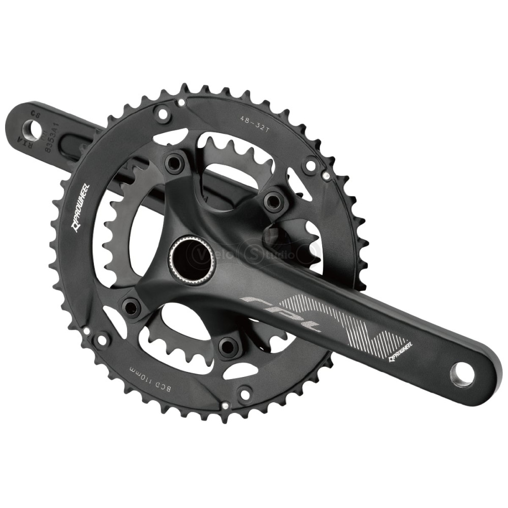 Шатуны PROWHEEL RPL-521-TT, (11S / 10S / 9S), 170mm, 48T/32T black