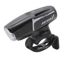 Фара Moon Meteor-X Auto 450 люмен, акумулятор знімний 1600мАч, USB-MICRO кабель, чорна