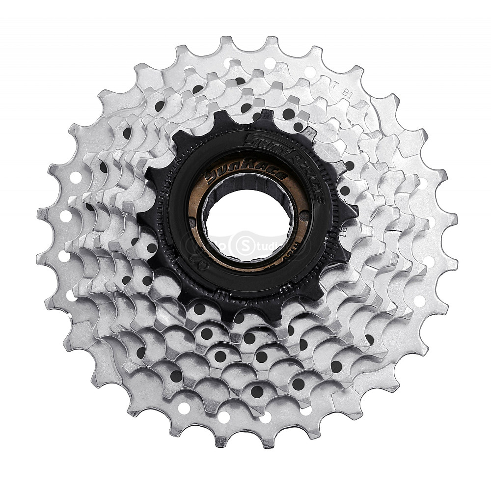 Трещотка SUN RACE M2A 7 скоростей 14-28T Zinc+Black