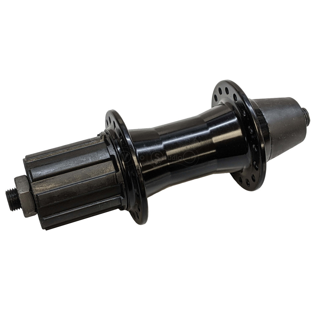 Втулка задня Quando KT-SH3R 135x10 QR, 32H, 8/9/10S, під V-brake, чорна