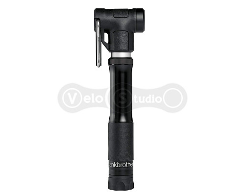 Мининасос Crankbrothers STERLING S, алюминиевый, smart head, 100 psi, черный