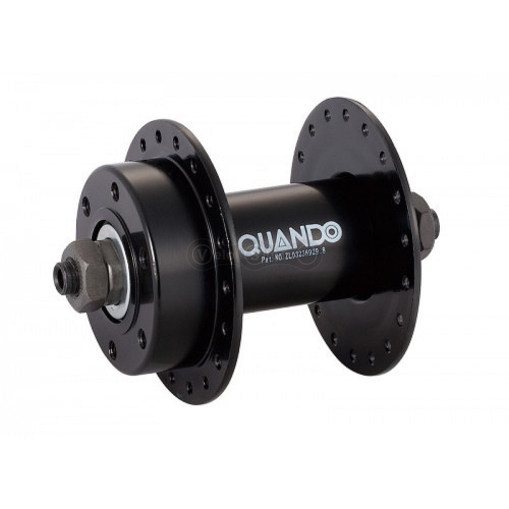 Втулка передняя Quando KT-M65F 36H под диск QR 108mm черная