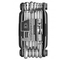 Мультитул Crankbrothers M17, 2/2.5/3/4/5/6/8мм, T5, викрутки, ключ для спиць, вичавки ланцюга, чорний