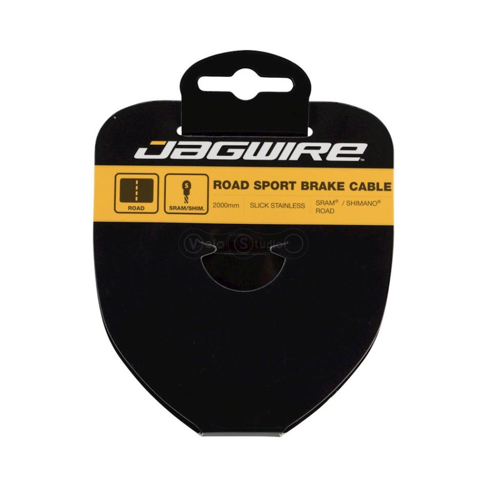 Трос тормоза JAGWIRE 96SS2000 шлифованная нержавейка 1.5х2000мм - Sram/Shimano Road
