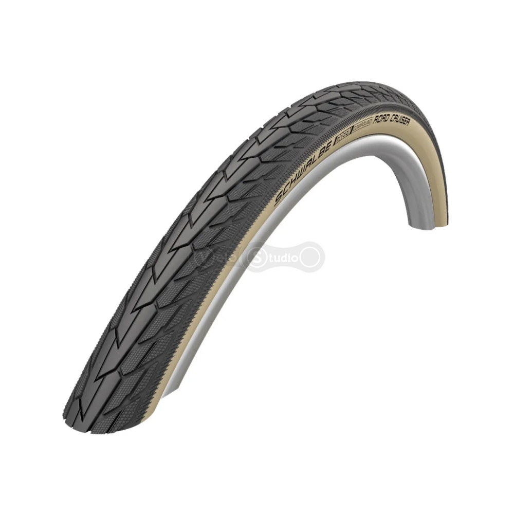 Покришка 28x1.75 Schwalbe ROAD CRUISER K-Guard Active B/G HS484 GREEN, 50EPI