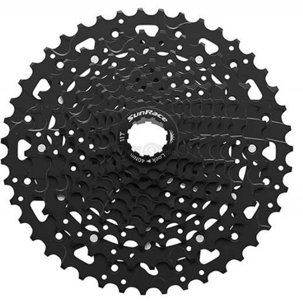 Кассета SUN RACE US700 11-43T 10 скоростей, черная