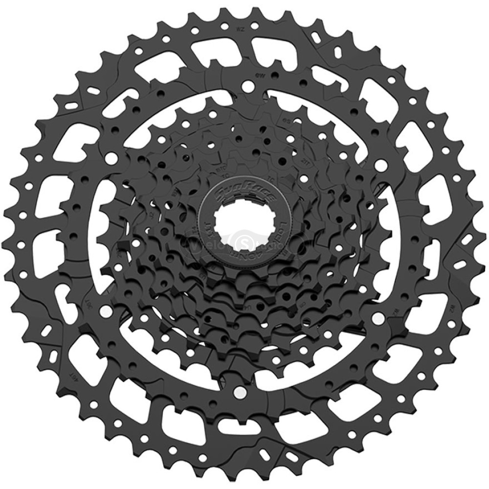 Кассета SUN RACE U980 11-46T 9 скоростей, черная