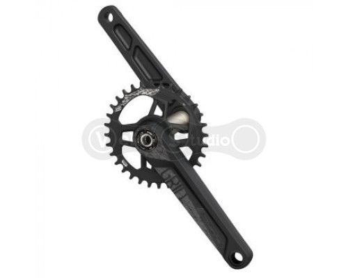 Комплект шатунів FSA GRID MEGAEXO, 175мм, 32т, чорні