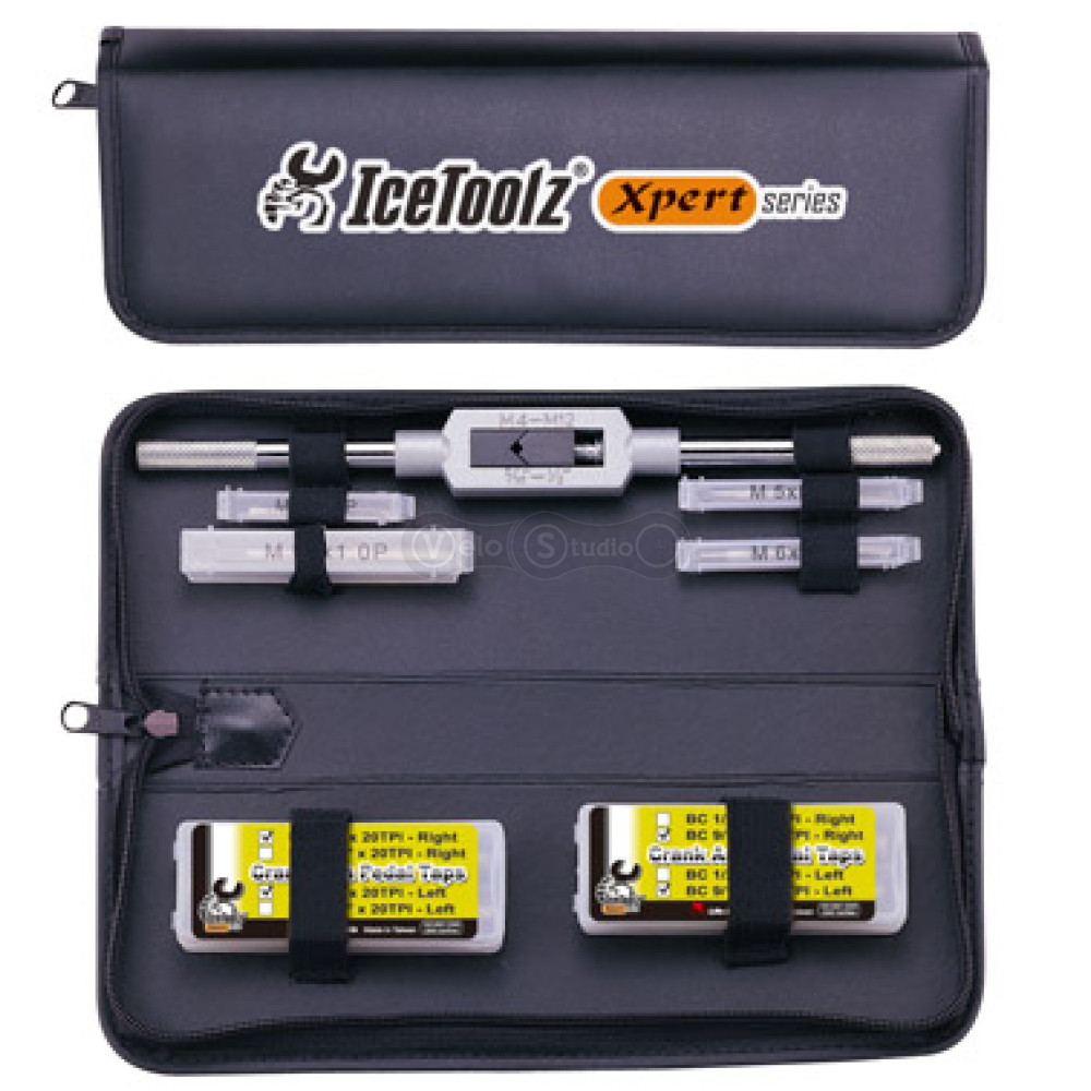 Набор метчиков X-pert Ice Toolz E158 для нарезки или прогонки резьбы