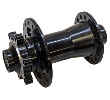 Втулка передня Quando KT-XF3F 15x100MM, 32H, 6 болтів, чорна