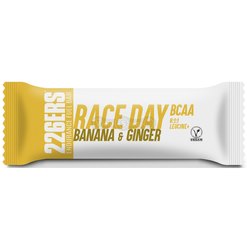 Батончик 226ERS Race Day Energy BCAA банан/імбир 40г