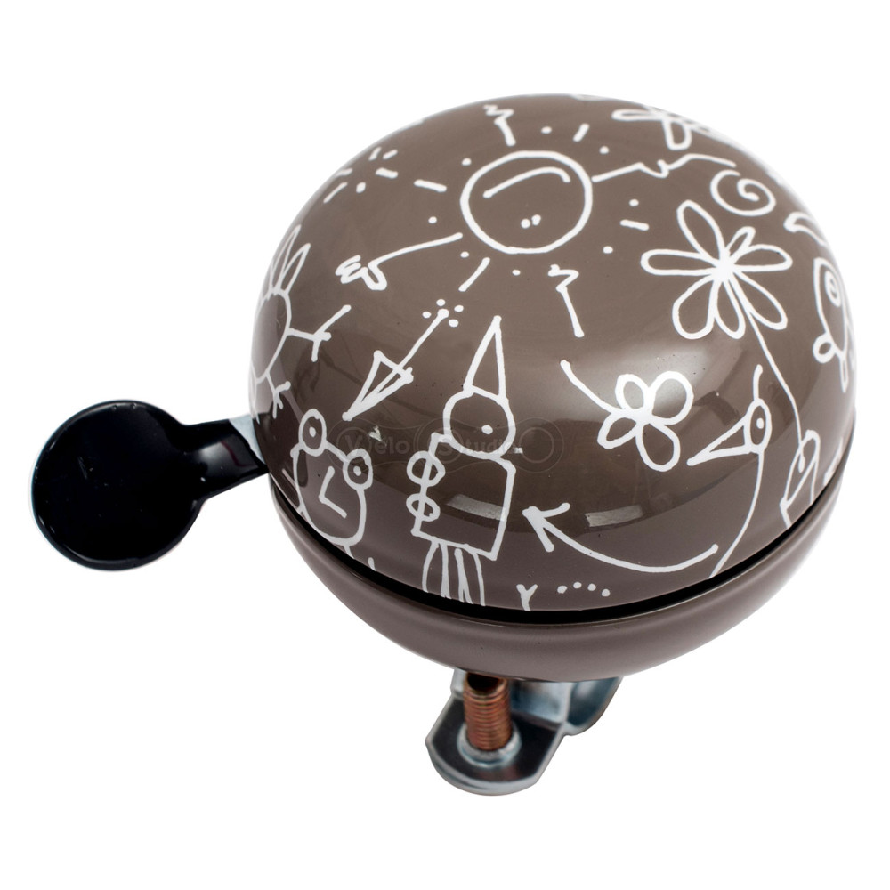 Звонок для велосипеда Green Cycle GBL-359 Cofee 60мм