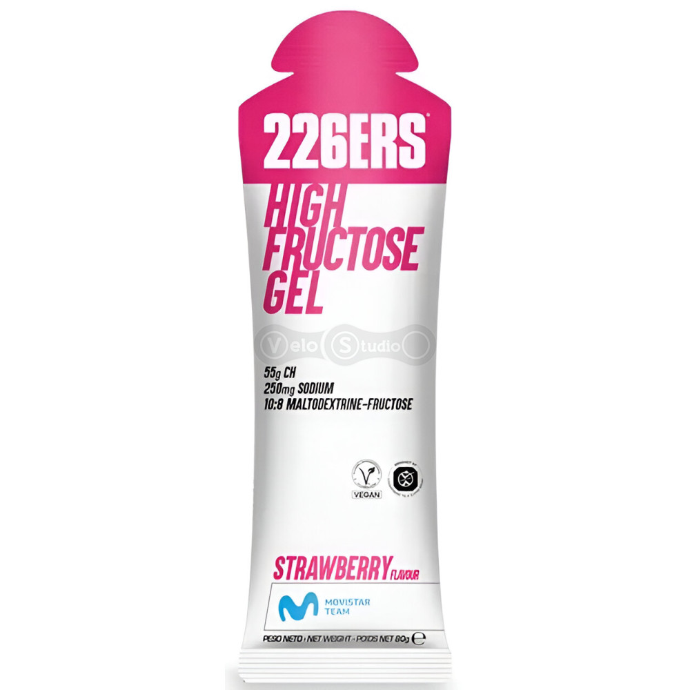 Энергетический гель 226ERS High Fructose Клубника 80г