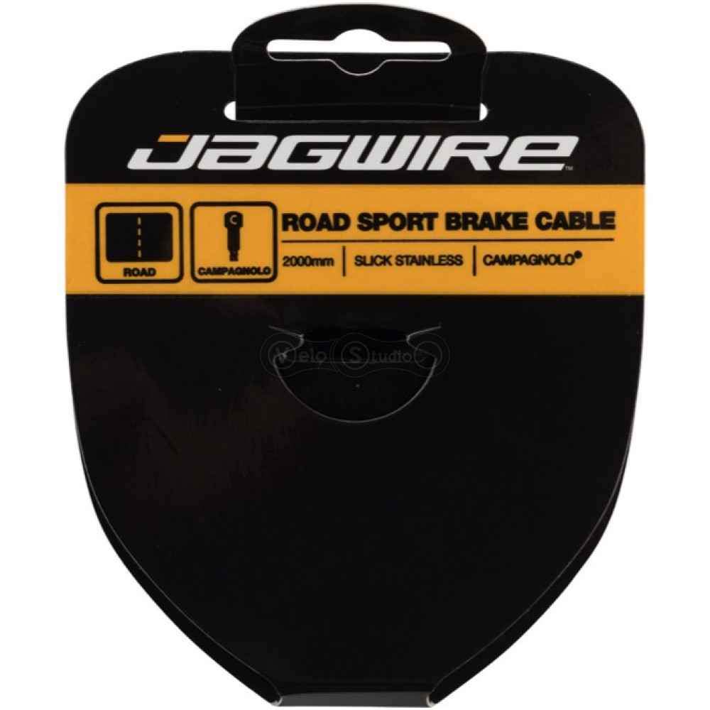 Трос тормоза JAGWIRE 93SS2000 шлифованная нержавейка 1.5х2000мм - Campagnolo