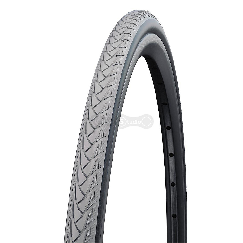 Покрышка 24x1.00 (25-540) Schwalbe MARATHON PLUS Perf, SmartGuard, TwinSkin GR/B HS440
