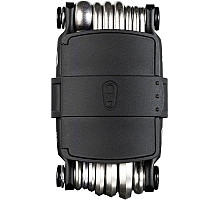 Мультитул Crankbrothers M20, 2/2.5/3/4/5/6/8мм, T10/Т25, Phillips #1/2, flat #1, ключи для спиц, выжимка цепи, черный