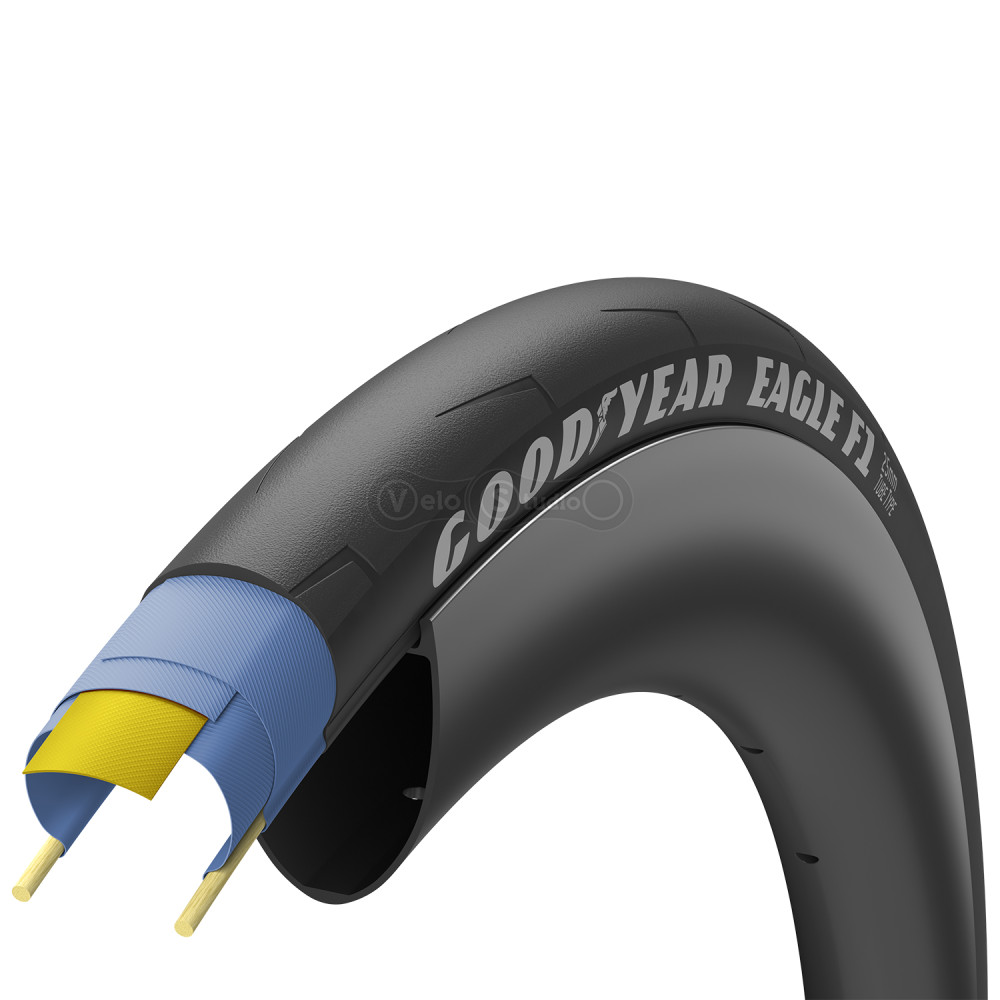 Покришка 700x28 (28-622) GoodYear EAGLE F1 Tubeless Complete, Black