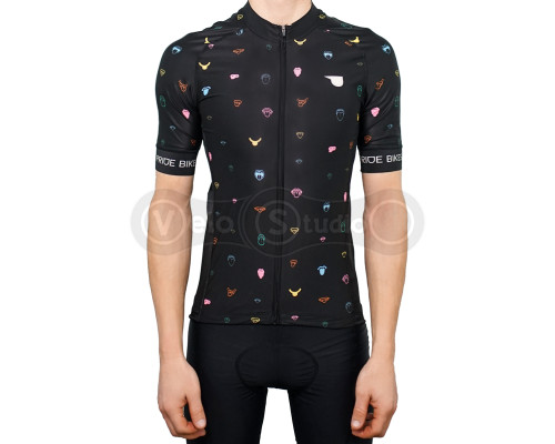 Джерси Pride Fun, кор. рукав, черное XS