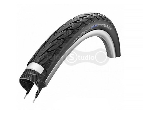 Покришка 26x1.75 (47-559) Schwalbe DELTA CRUISER PLUS HS431 PunctureGuard B/B+RT SBC