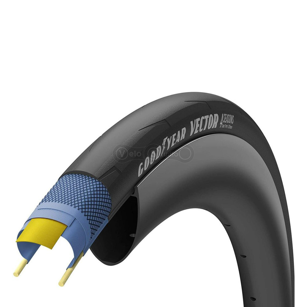 Покрышка 700x32 (32-622) GoodYear VECTOR 4Seasons Tube Type, Black