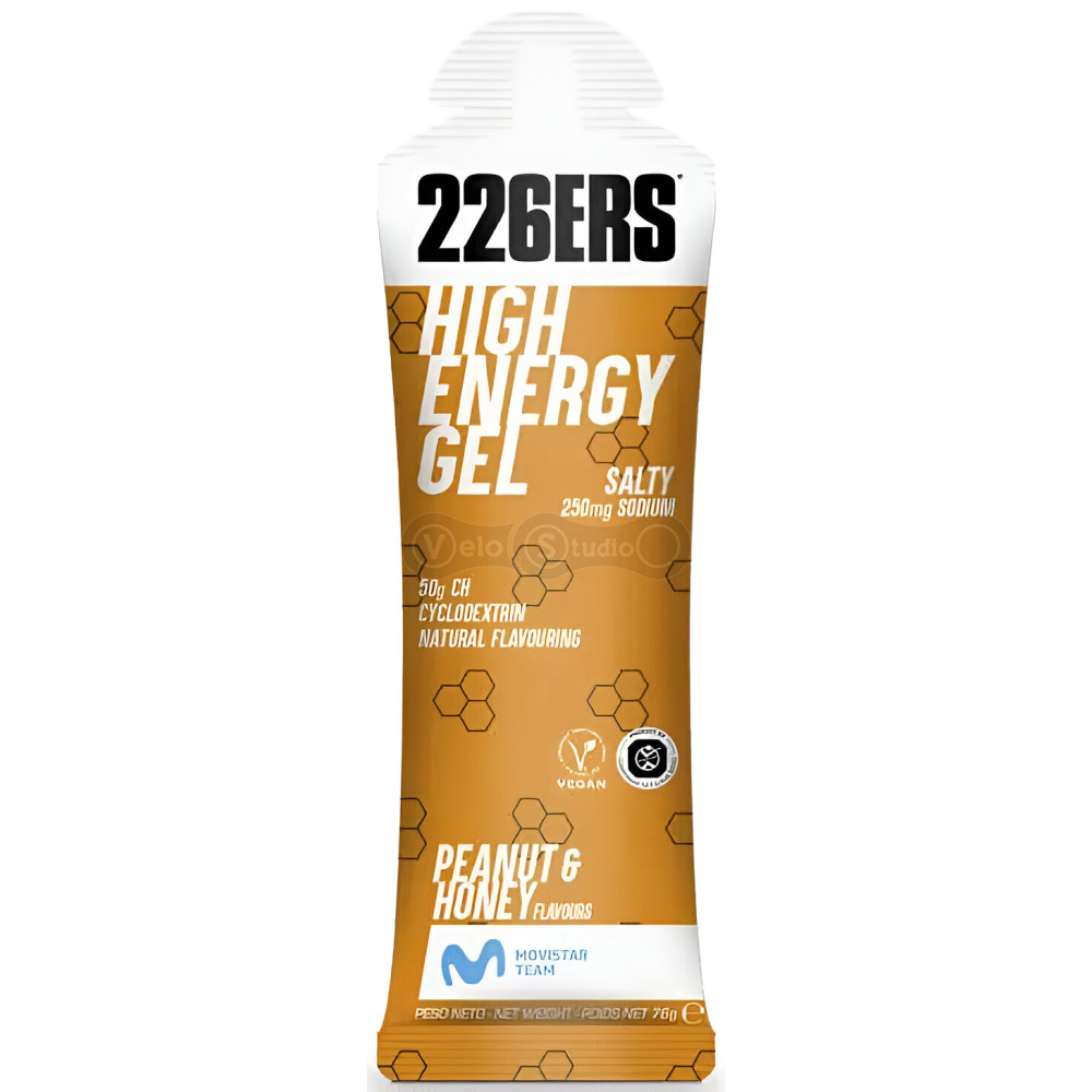 Енергетичний гель 226ERS High Energy солона Карамель Мед 76г