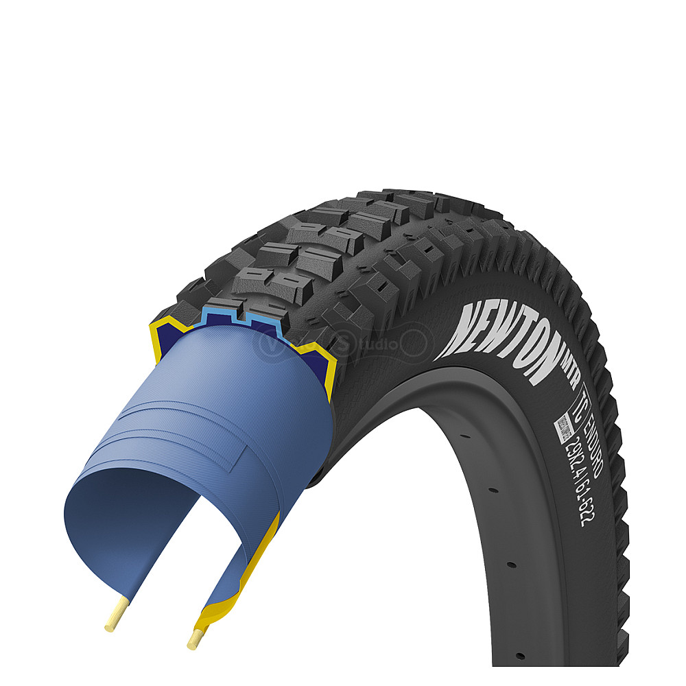 Покришка 27.5x2.6 (66-584) GoodYear MTR Trail Tubeless Complete, Black