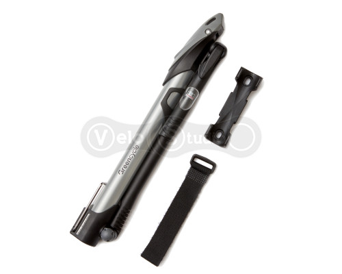 Мінінасос Green Cycle GPM-271, алюмінієвий зі шлангом та манометром, presta+schreder, 140psi