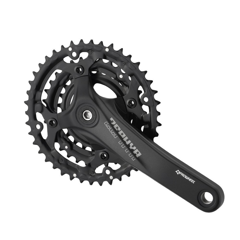 Шатуны PROWHEEL ZEPHYR-601 (10S) 170 мм, 42/32/24T Black