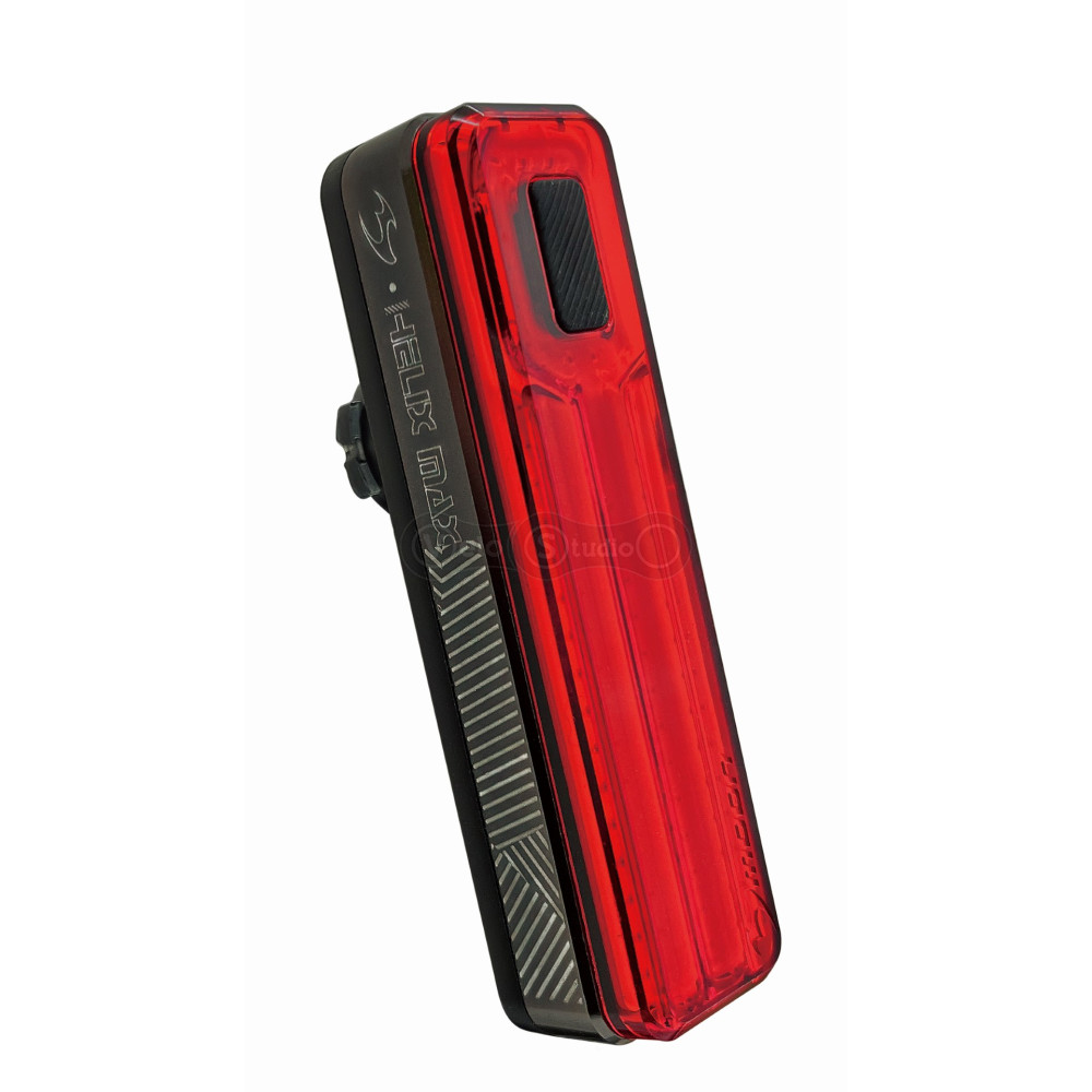 Мигалка задняя Moon Helix MAX 250LM встроенный аккум, USB TYPE-C кабель, черная