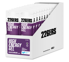 Гель 226ERS High Energy 50г вуглеводів BCAA чорна смородина 76г 24шт/упаковка 1824г