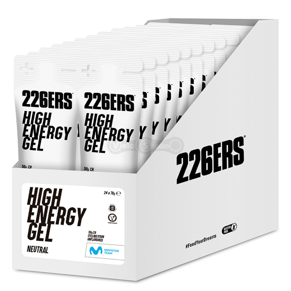 Гель 226ERS High Energy 50г вуглеводів нейтральний 76г 24шт/упаковка 1824г