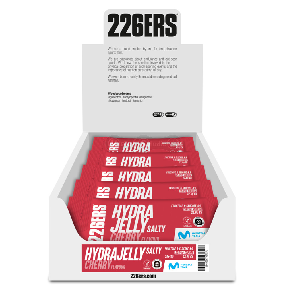 Желе 226ERS Hydrajelly солона вишня 40г 30шт/упаковка 1200г