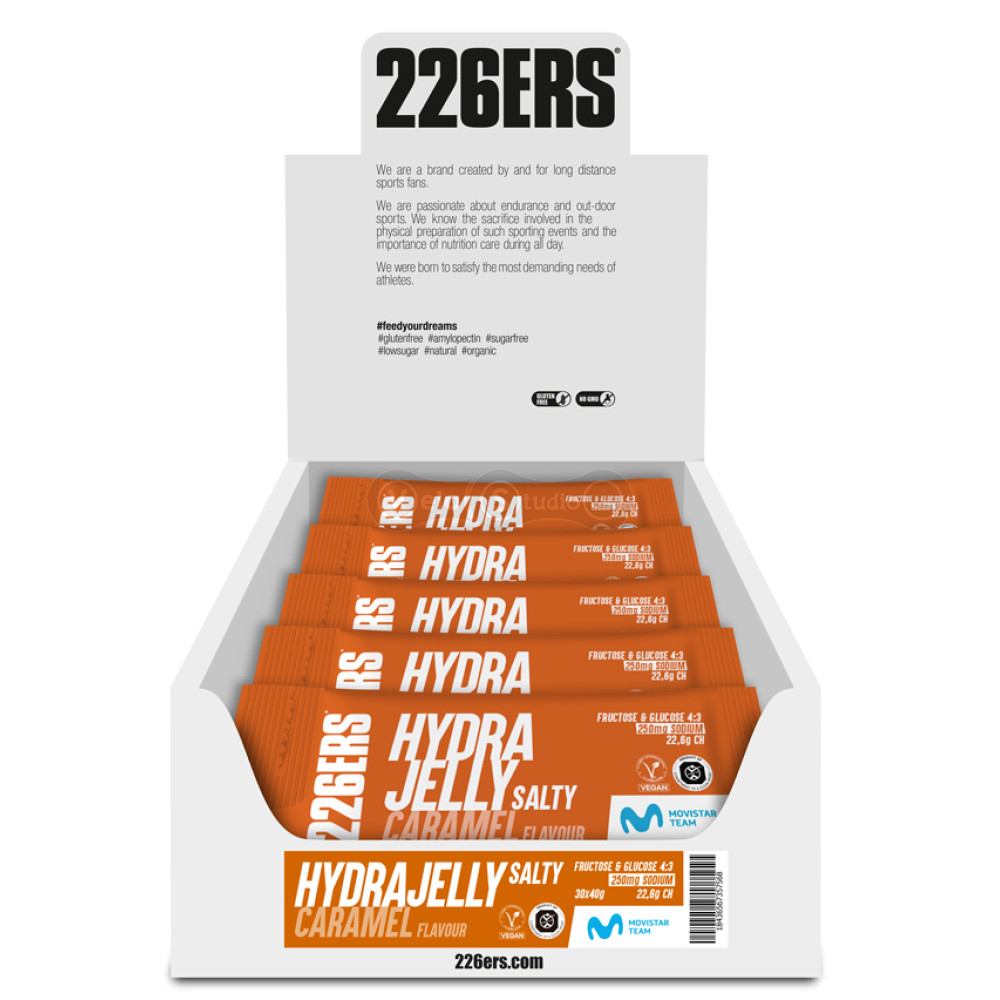 Желе 226ERS Hydrajelly соленая карамель 40г 30шт/упаковка 1200г