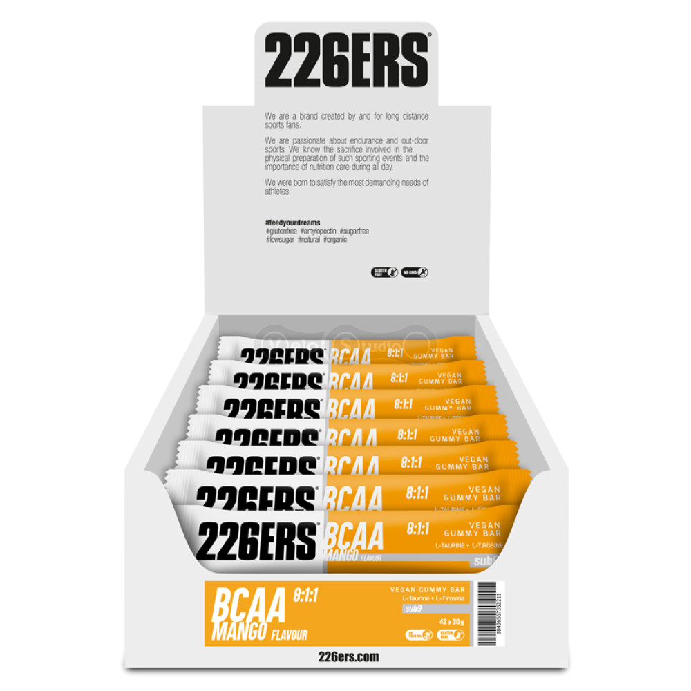 Желе 226ERS Vegan Gummy Electrolytes BCAA манго 30г 42шт/уп 1260г